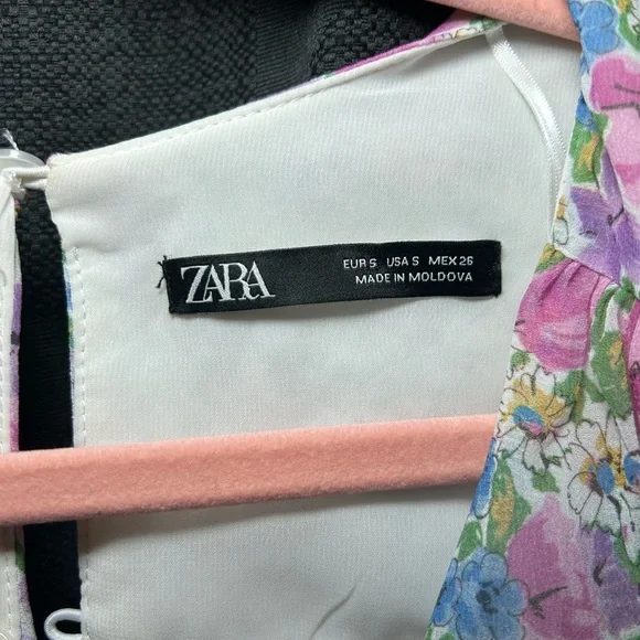 Zara Floral Mini Dress - Picture 11 of 11